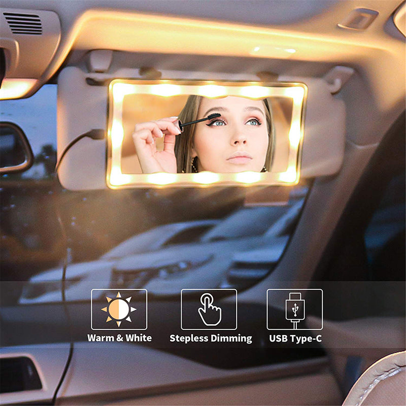Car LED Vanity Mirror