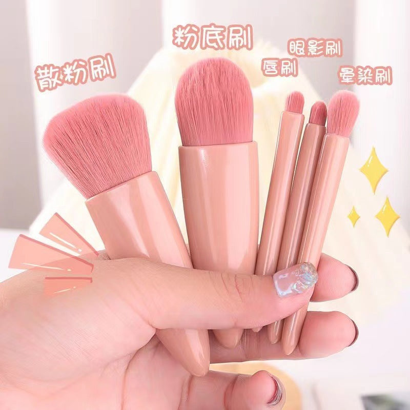 5-in-1 Makeup Brush Set