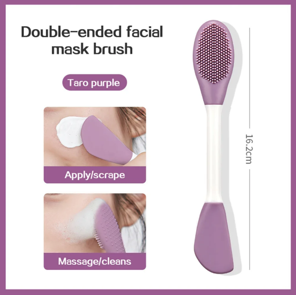 Double Headed Silicone Face Brush
